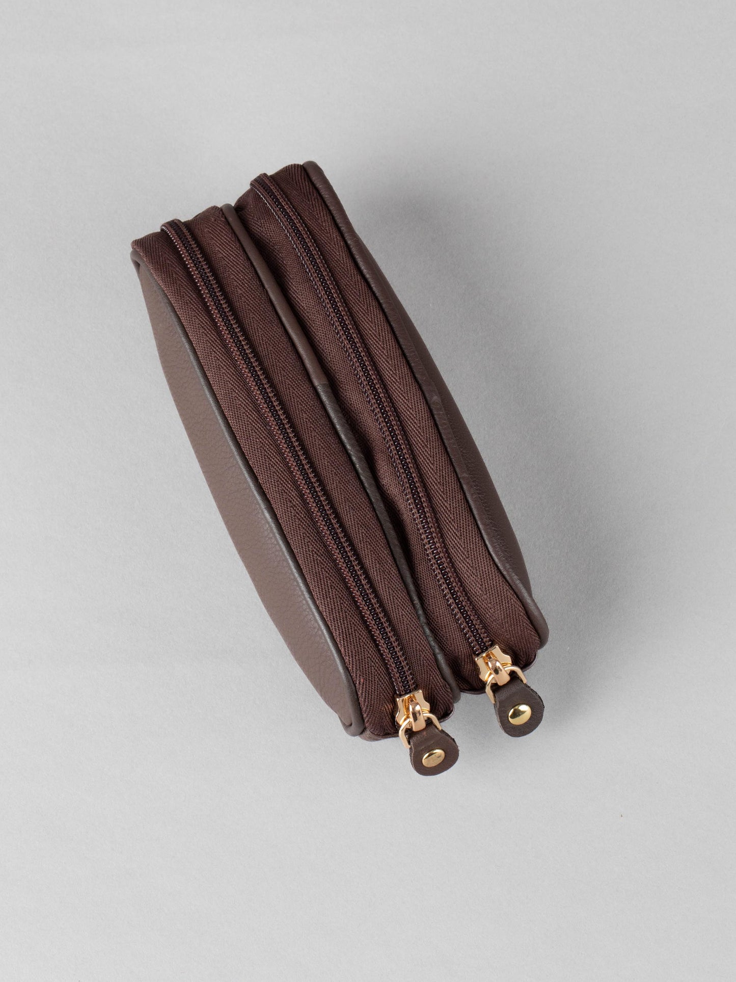 Leather Double Glasses Case