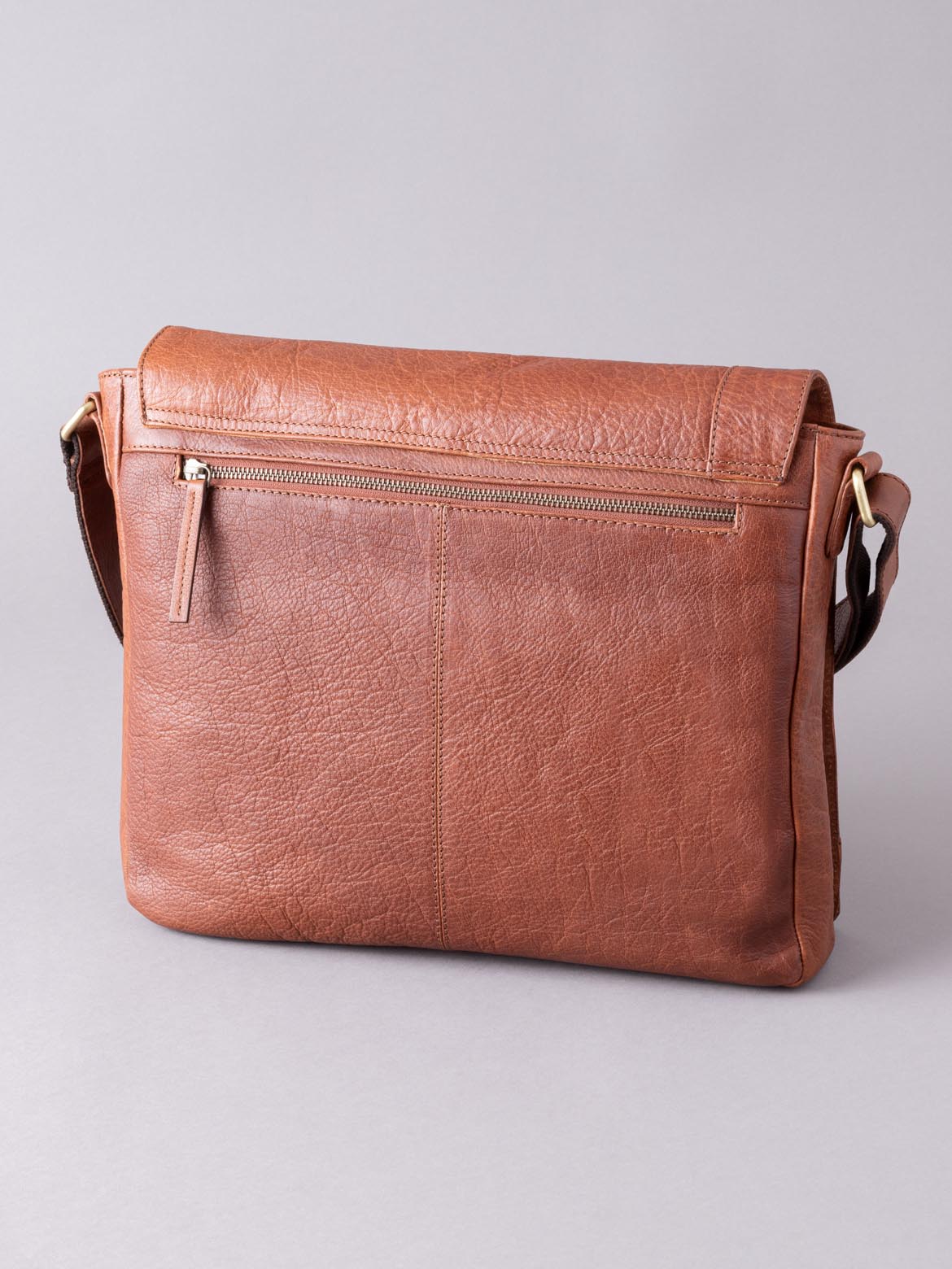 Keswick Large Leather Messenger Bag