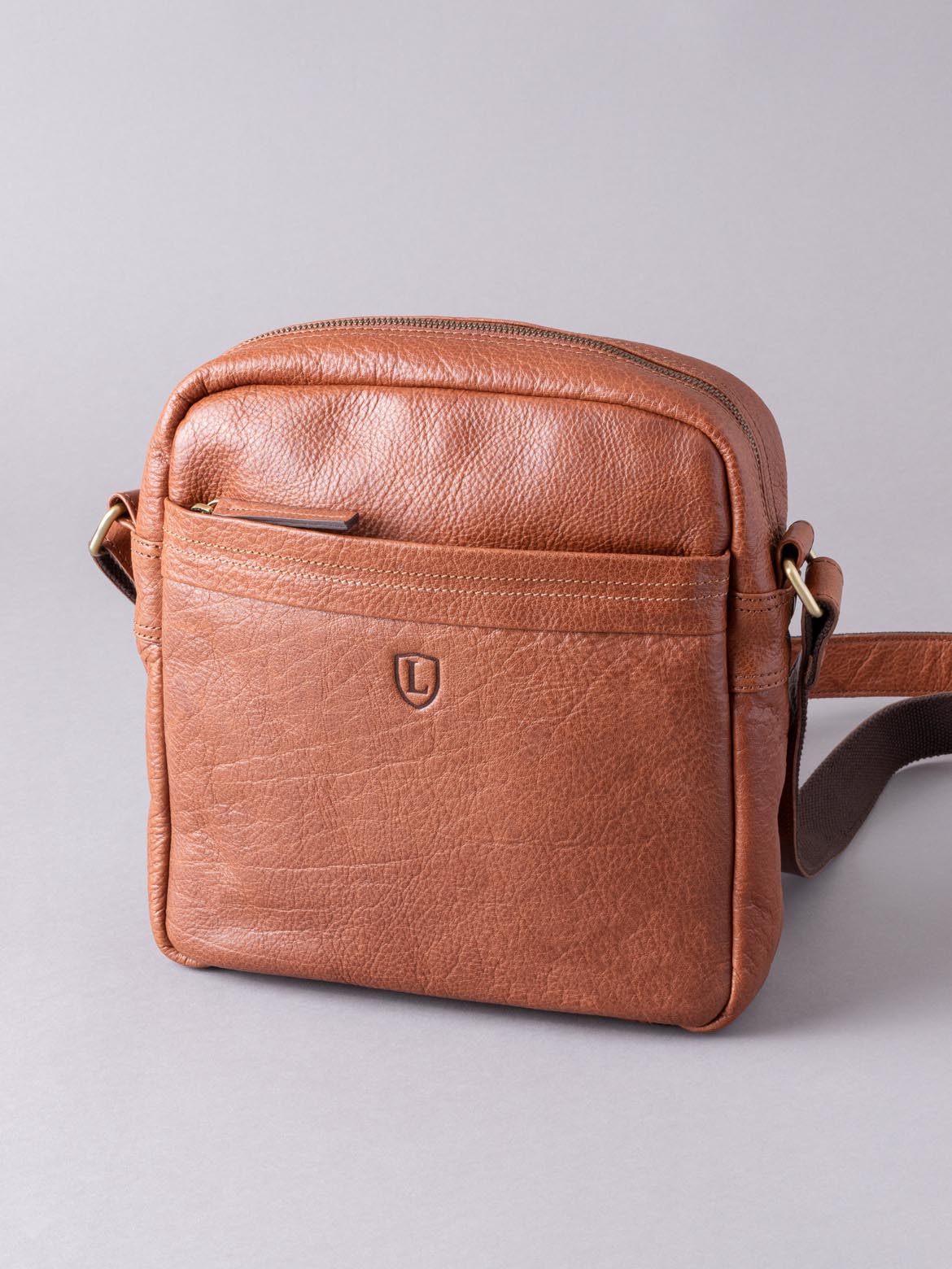 Keswick Small Leather Messenger Bag