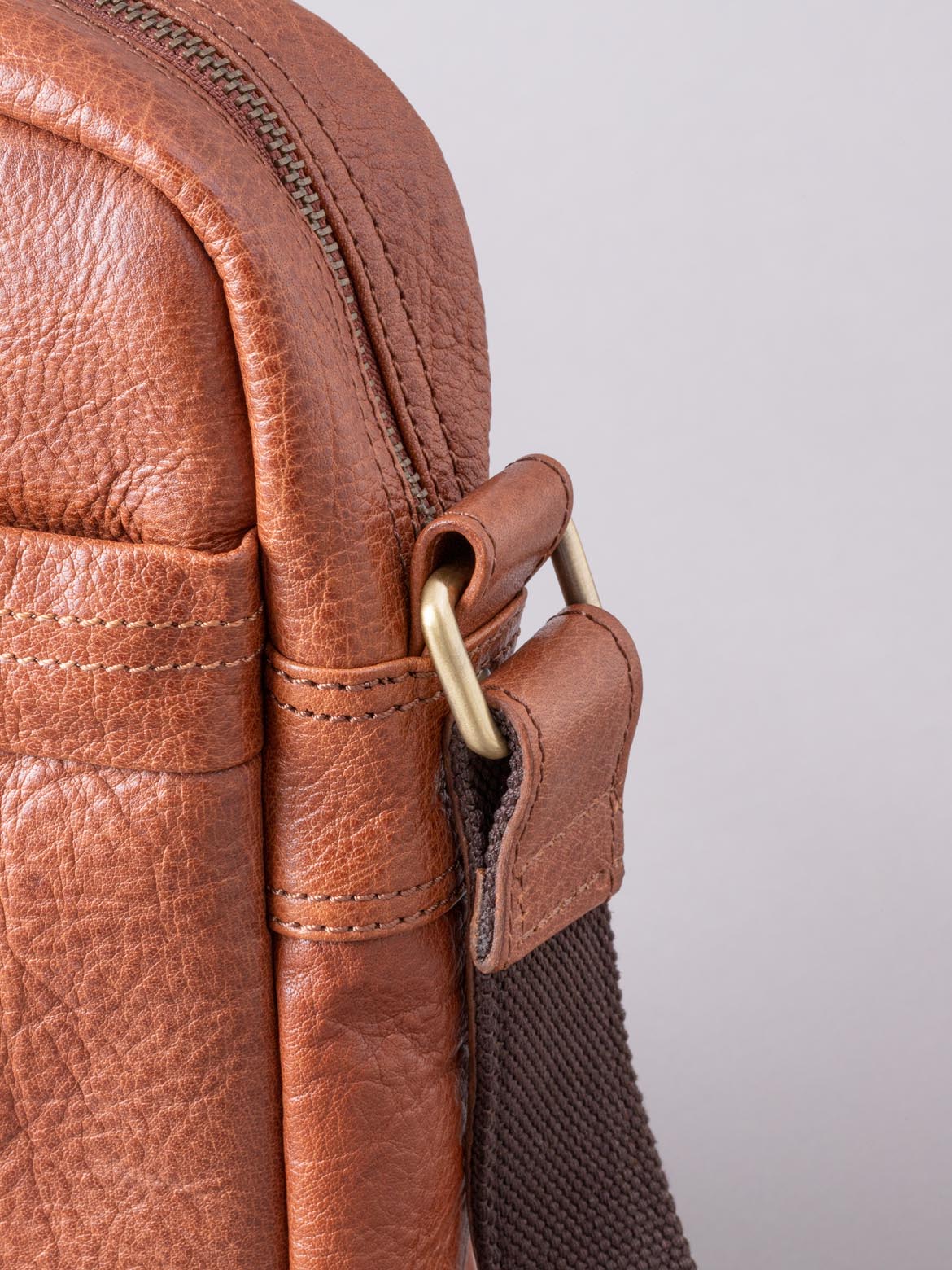 Keswick Small Leather Messenger Bag