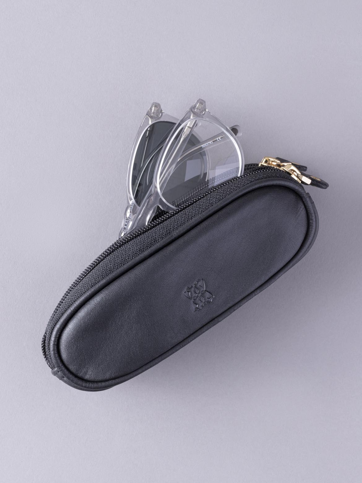 Leather Double Glasses Case