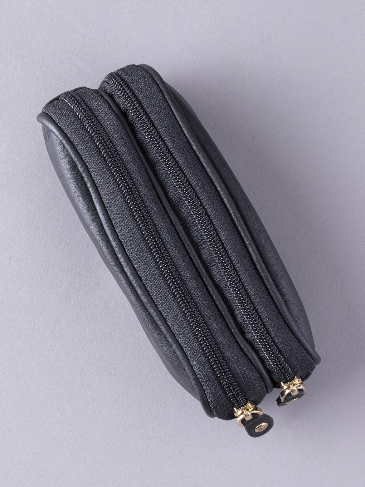 Leather Double Glasses Case
