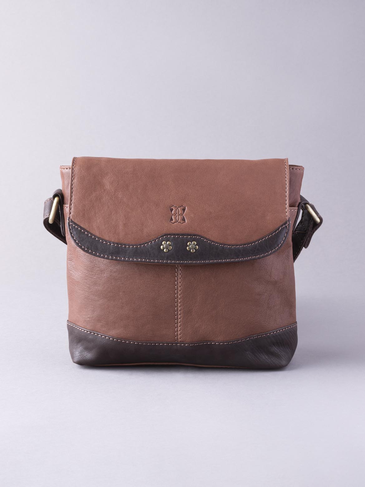 Hartsop Flapover Leather Cross Body Bag