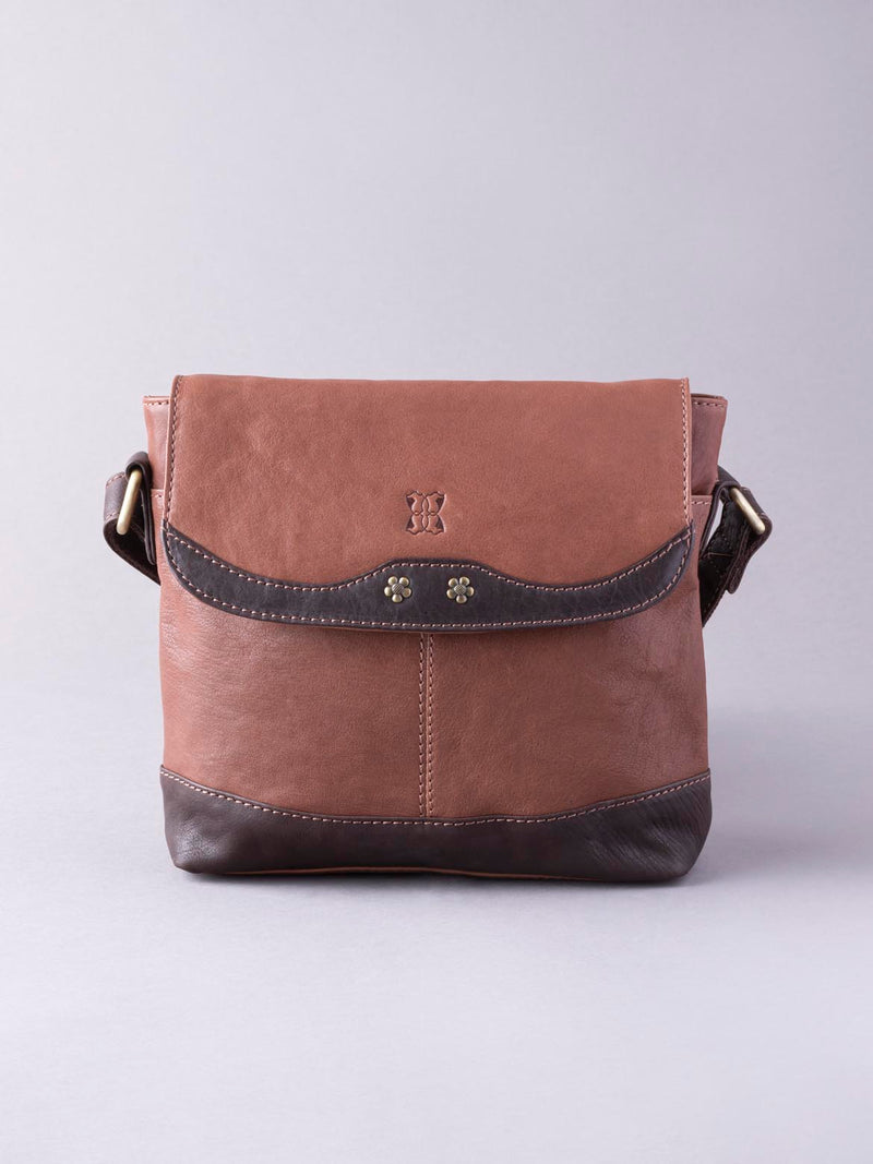 Hartsop Flapover Leather Cross Body Bag