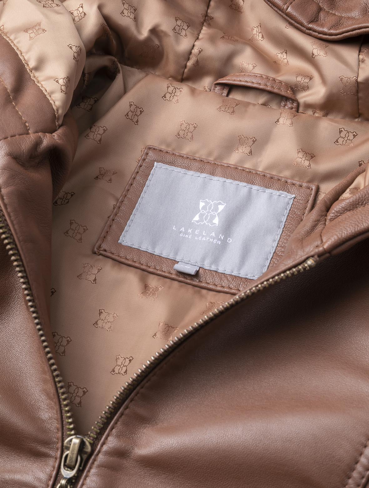 Abbeyville Hooded Leather Jacket