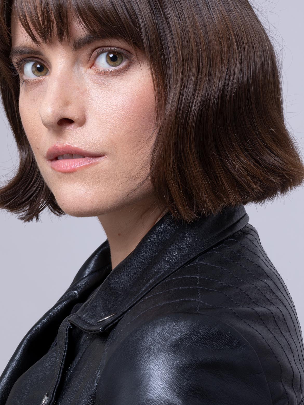 Thirlmere Leather Biker Jacket