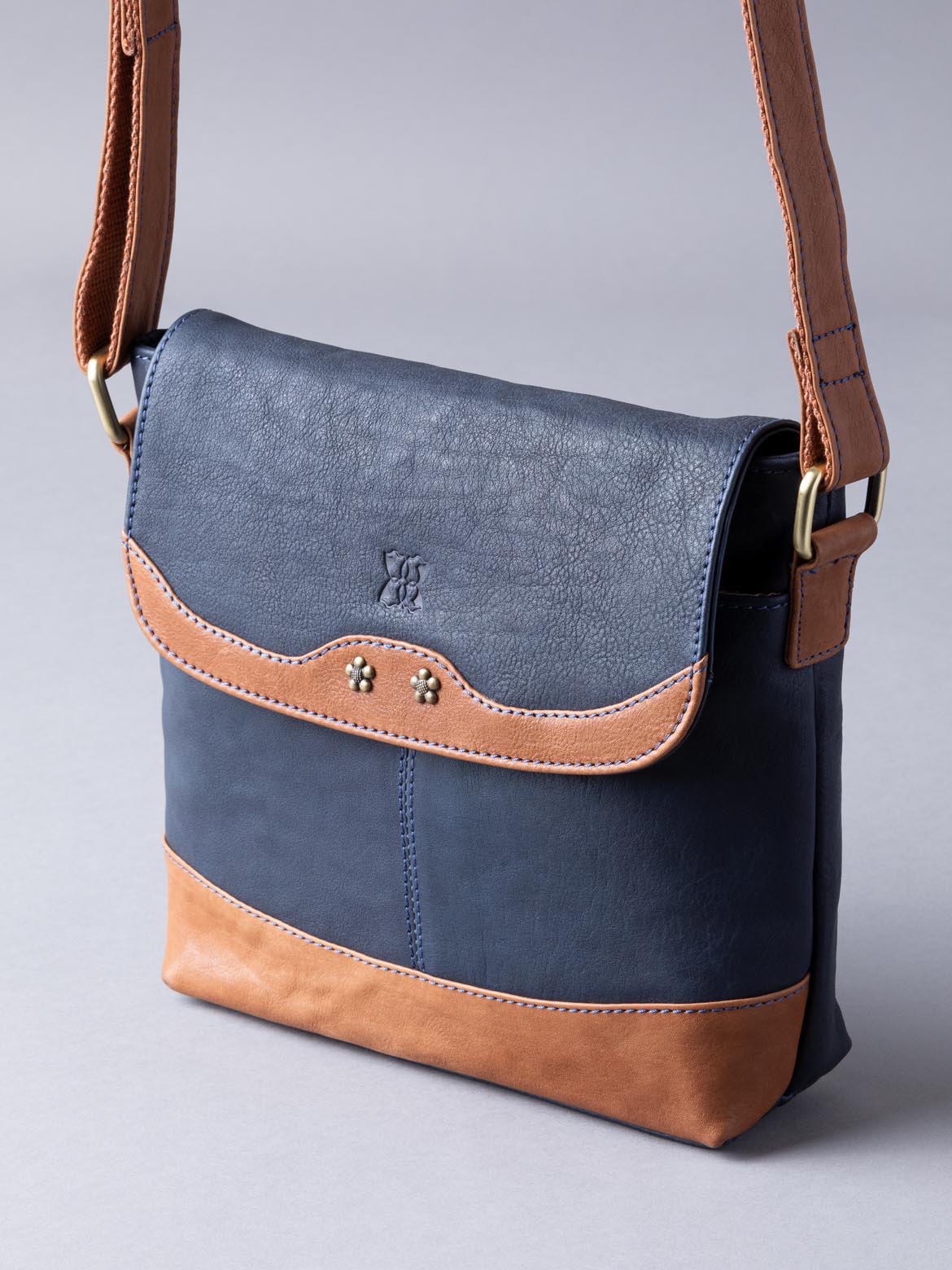 Hartsop Flapover Leather Cross Body Bag