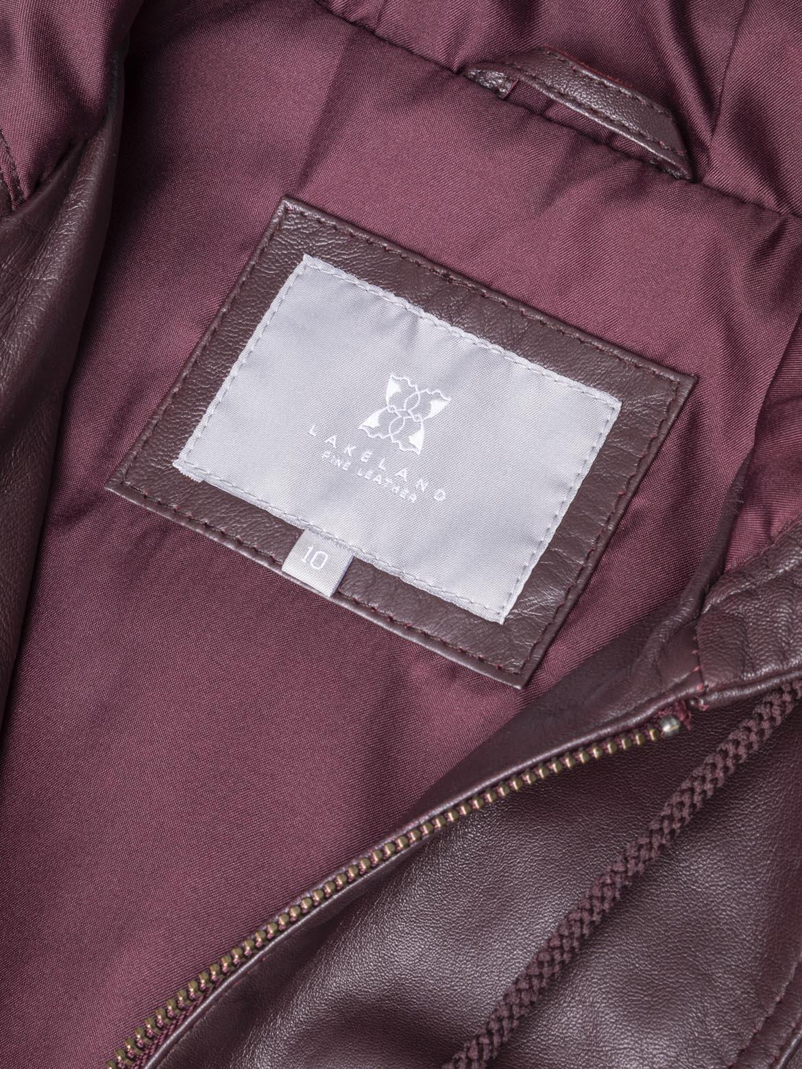 Abbeyville Hooded Leather Jacket