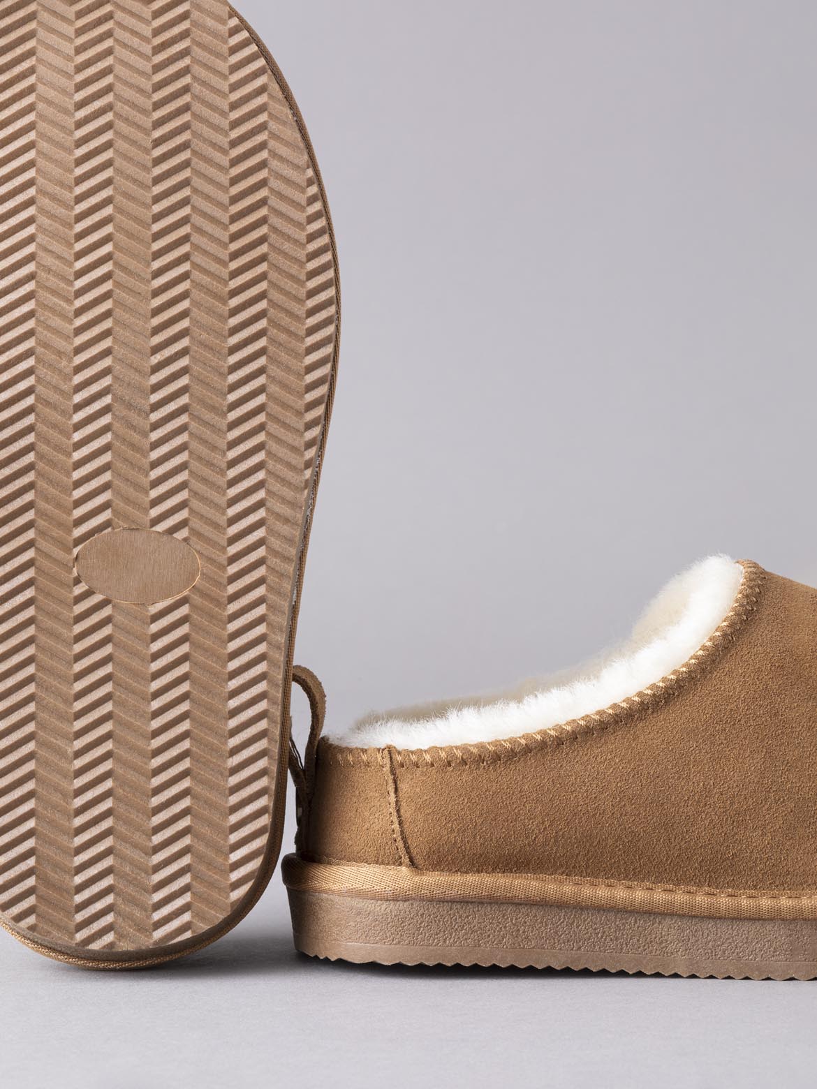 Sheepskin Clog Slippers